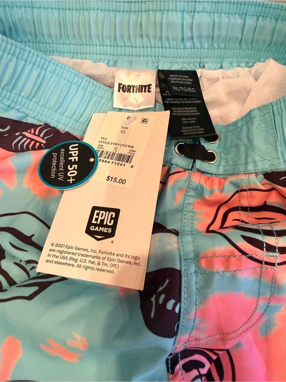 Kids' Fortnite Swim/Board Shorts